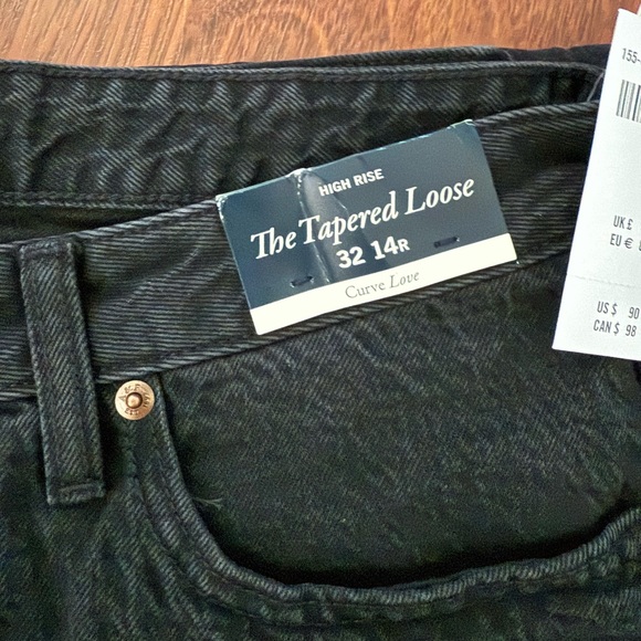 Abercrombie tapered loose jeans (curve love) - Picture 3 of 3